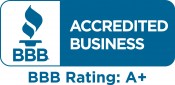 BBB A+ Accredited